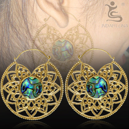 Brass Earrings Earrings