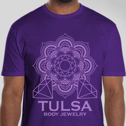 Tulsa Body Jewelry T-shirt Other Stuff Small Purple