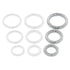 14g Niobium Continuous Ring by NeoMetal Continuous Rings 14g - 1/4" diameter (6.4mm) High Polish (silver)