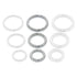16g Niobium Continuous Ring by NeoMetal Continuous Rings 16g - 1/4" diameter (6.4mm) High Polish (silver)