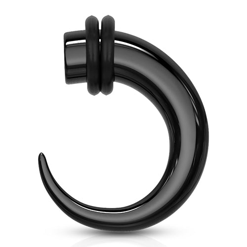 Black Claws Plugs 8 gauge (3mm) Black