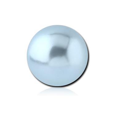 14g Pearl Replacement Balls (2-pack) Replacement Parts 14g - 4mm diameter Light Blue