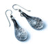 Dichroic Earrings by Gorilla Glass Earrings 20 gauge (0.8mm) Diamond