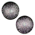 Double Galaxy Plugs by Glasswear Studios Plugs 1 inch (26mm) Diamond/Pink