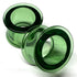 Forest Green DF Bullet Holes by Gorilla Glass Stretched Lobes 00 gauge (9mm) Forest Green