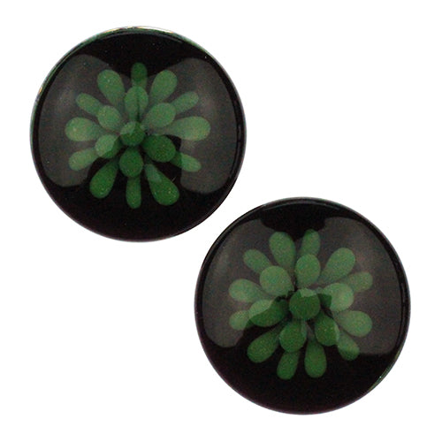 Koosh Plugs by Glasswear Studios Plugs 1/2 inch (13mm) Green