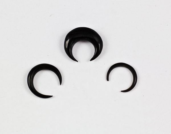 Horn Septum Pincer by Oracle Body Jewelry Pincers 2 gauge Black