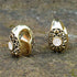 Inlaid Flower Keyhole Weights Ear Weights  
