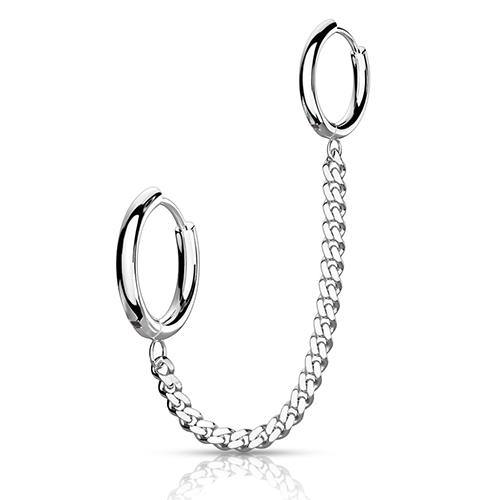 Stainless Chained Cartilage Rings Cartilage  