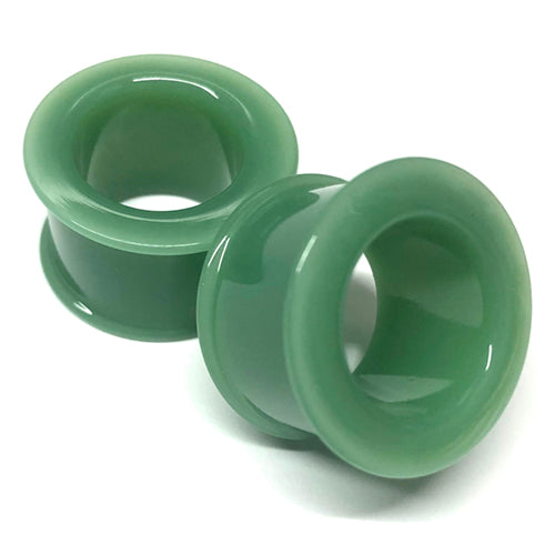 Jade DF Bullet Holes by Gorilla Glass Plugs 00 gauge (9mm) Jade