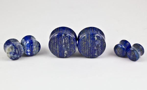 Lapis Plugs by Oracle Body Jewelry