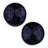 Marbled Plugs by Glasswear Studios Plugs 1 inch (26mm) Purple & Black