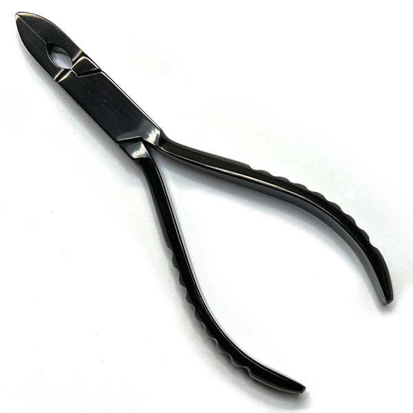 Small Stainless Ring Closing Pliers Tools Black 