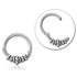 Bead & Rope Stainless Hinged Ring Hinged Rings 16g - 5/16" diameter (8mm) Stainless Steel