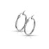 Round Hoop Stainless Earrings Earrings 20g - 25mm diameter Stainless Steel