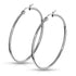 Round Hoop Stainless Earrings Earrings 20g - 50mm diameter Stainless Steel