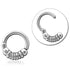 Rope Stainless Hinged Ring Hinged Rings 16g - 5/16" diameter (8mm) Stainless Steel