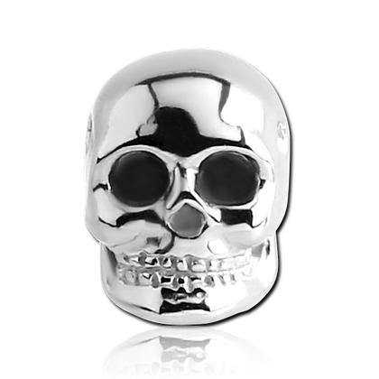 Skull Stainless Replacement Bead Replacement Parts 6mm Stainless Steel