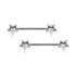 Star Stainless Nipple Barbells Nipple Barbells 14g - 3/8" long (10mm) Stainless Steel