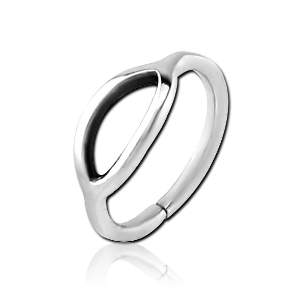 Stainless Looped Continuous Ring Continuous Rings 20g - 5/16" diameter (8mm) Stainless Steel