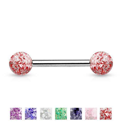 Acrylic & Stainless Straight Barbell Grab Bag (3-Pack) Straight Barbells  