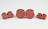 Red Turquoise Plugs by Oracle Body Jewelry Plugs 8 gauge (3mm) Red Turquoise