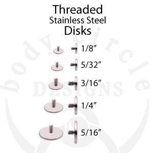 Threaded Disc by Body Circle Designs Replacement Parts  