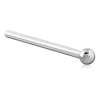 Unbent Stainless Nose Stud Nose  