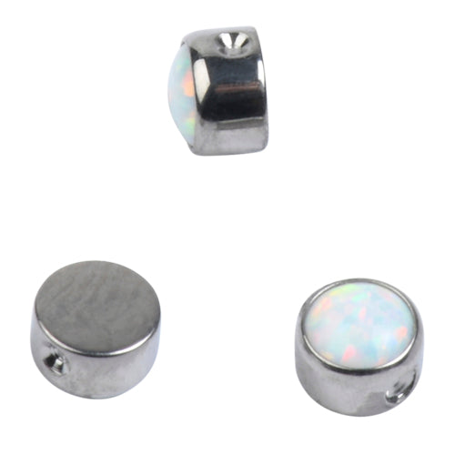 Titanium Opal Disc Replacement Bead Replacement Parts  