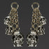 Triple Cranio Pendants by Diablo Organics Ear Weights  