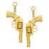 Dirty Harry Brass Pendants by Diablo Organics Ear Weights Yellow Brass Pair