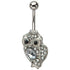 Owl CZ Belly Ring Belly Ring  
