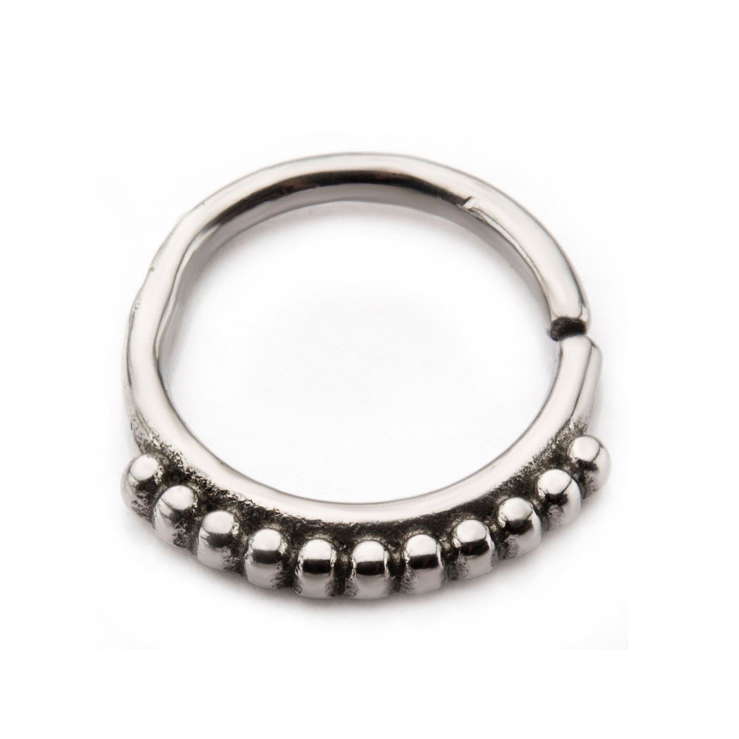 Stainless Shotball Continuous Ring Continuous Rings 16g - 11/32