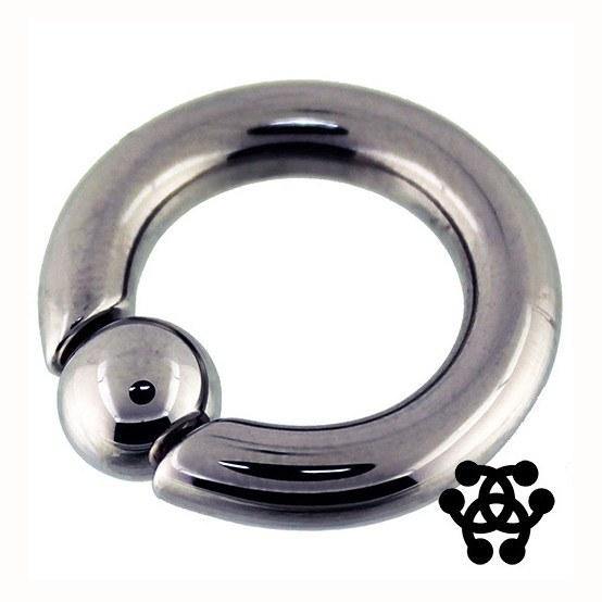 6g Snap-fit Captive Bead Ring | Tulsa Body Jewelry 6g Snap-fit Captive Bead Ring | Tulsa Body Jewelry