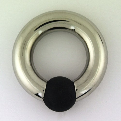 4g Socket Ring & Rubber Ball by Body Circle Designs Captive Bead Rings 4g - 1