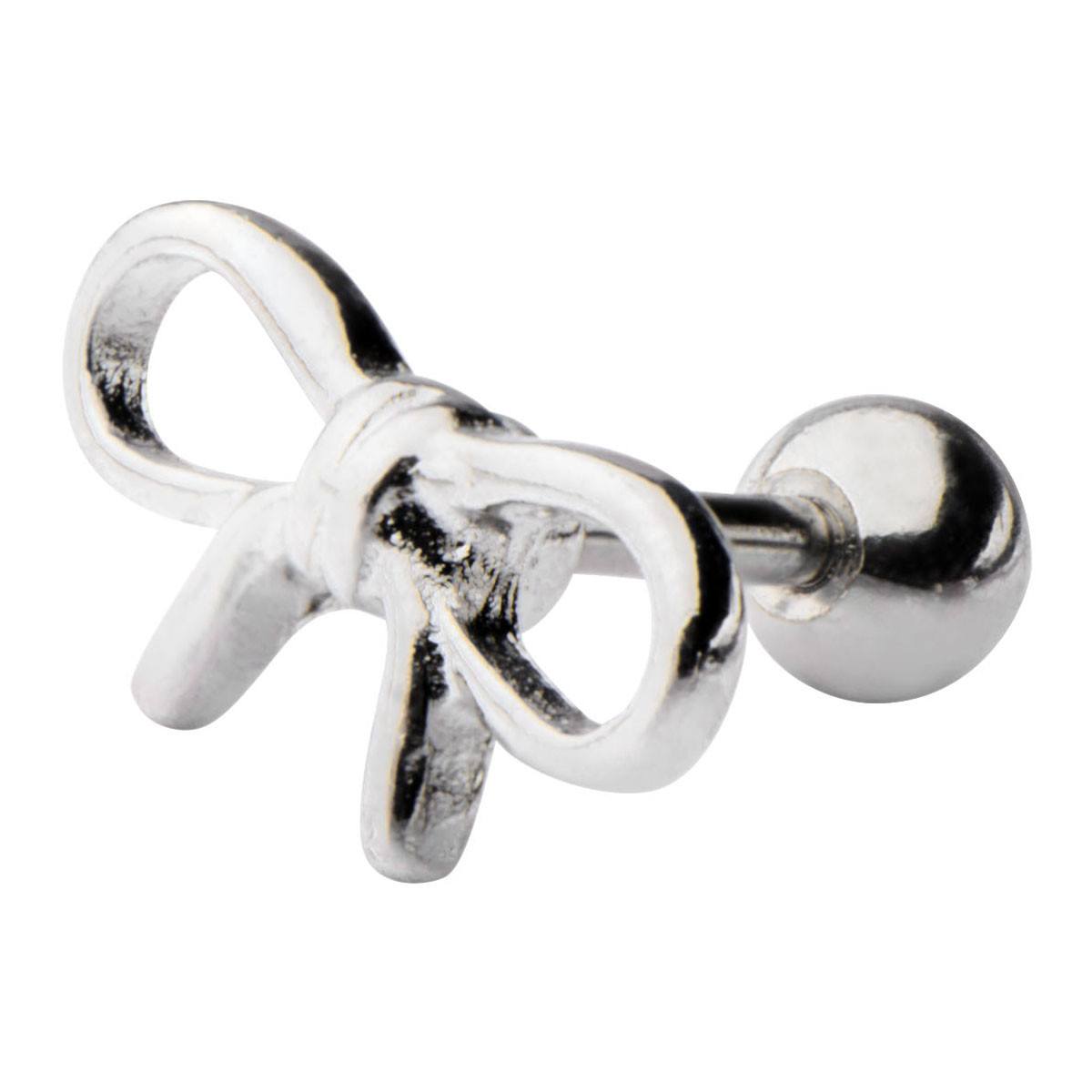 Bow Stainless Cartilage Barbell Cartilage 18g - 5/16