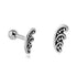 Little Feather Stainless Cartilage Barbell Cartilage 16 gauge - 5/16" long (8mm) Stainless Steel