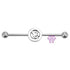 14g Skull & Crossbones Industrial Barbell Industrials 14g - 1-1/2" long (38mm) Stainless Steel