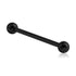 16g Black Titanium Industrial Barbell Industrials 16g - 1-1/4" long (32mm) - 4mm balls Black