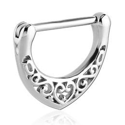 Filigree Heart Stainless Nipple Clickers Nipple Clickers  