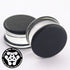 Grey Double Flare Glass Plugs Stretched Lobes
