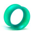 Emerald Pearl Skin Eyelets by Kaos Softwear Plugs 6 gauge (4.1mm) PE - Emerald Pearl