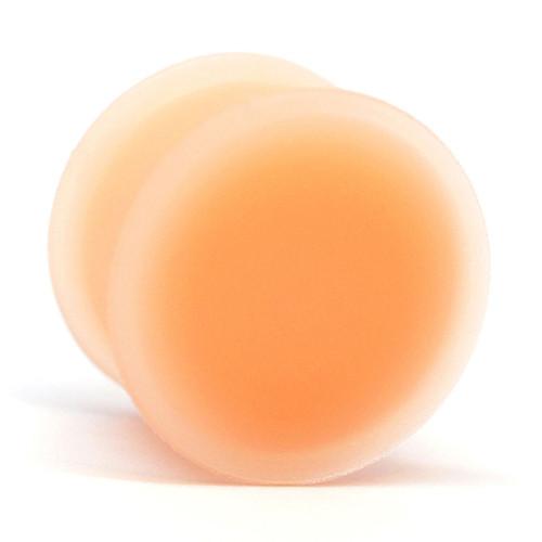 Silicone Double Flared Hider Plugs – Peach Flesh Tone, 12mm, Unbranded