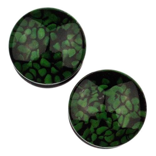 Green Pebble Plugs by Glasswear Studios Plugs  