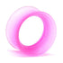 Hot Pink Skin Eyelets by Kaos Softwear Stretched Lobes 6 gauge (4.1mm) Hot Pink