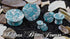 Ocean Wave Turquoise Mayan Plugs by Oracle Body Jewelry Plugs 2 gauge (6mm) Ocean Wave Turquoise