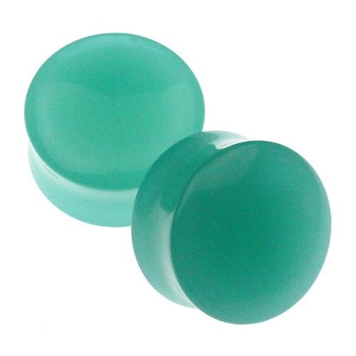 Mint Opalite Plugs by Oracle Body Jewelry Plugs  