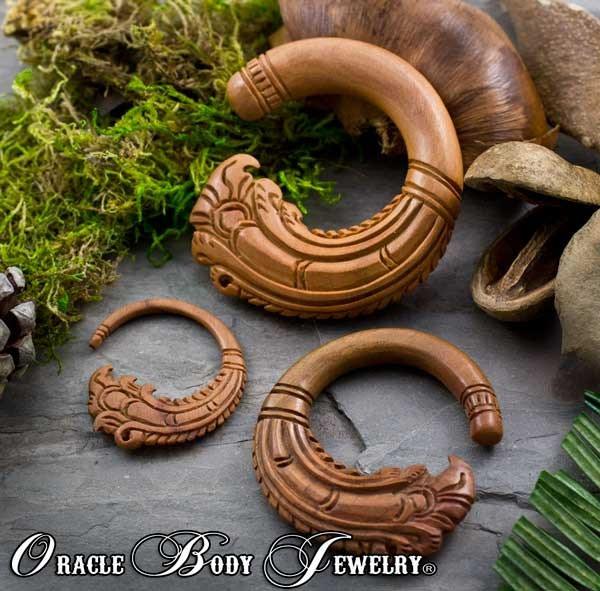 Saba Crest Hangers by Oracle Body Jewelry Plugs  
