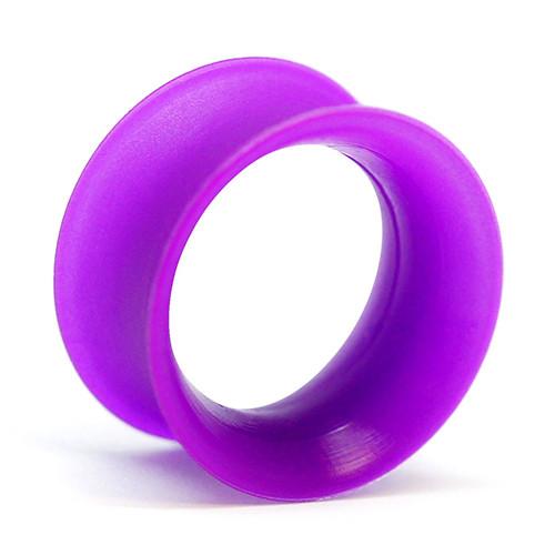 UV Purple Skin Eyelets by Kaos Softwear Plugs 6 gauge (4.1mm) VP - UV Purple