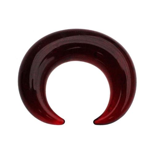 Ruby Septum Pincer by Glasswear Studios Pincers 12 gauge (2mm) - 5/16" diameter Ruby